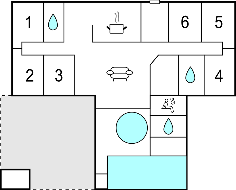 Semesterhus - Vester Husby , Danmark - C04068 