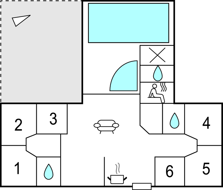 Ferienhaus - Vester Husby , Dänemark - C04336 