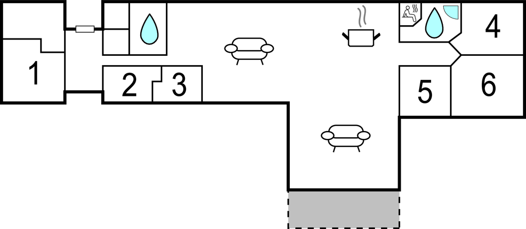 Ferienhaus - Vester Husby , Dänemark - C04230 