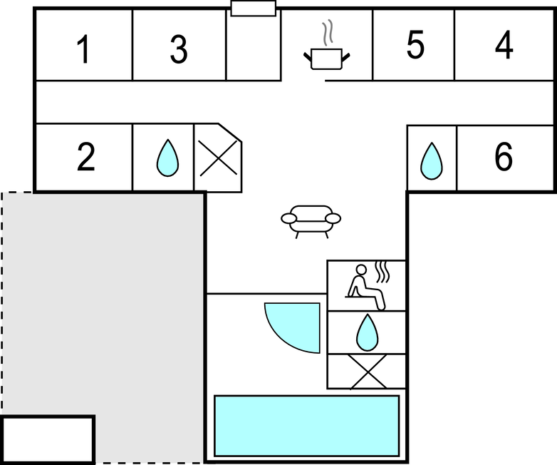 Domy wakacyjne - Vester Husby , Dania - C04661 