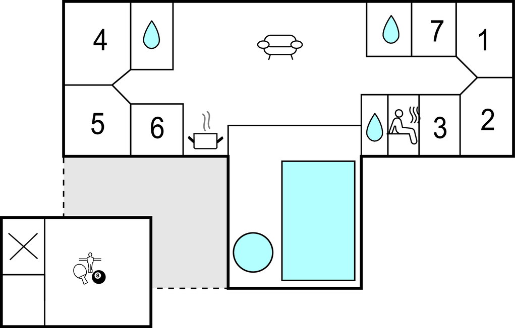 Feriehuse - Vedersø Klit , Danmark - C04689 
