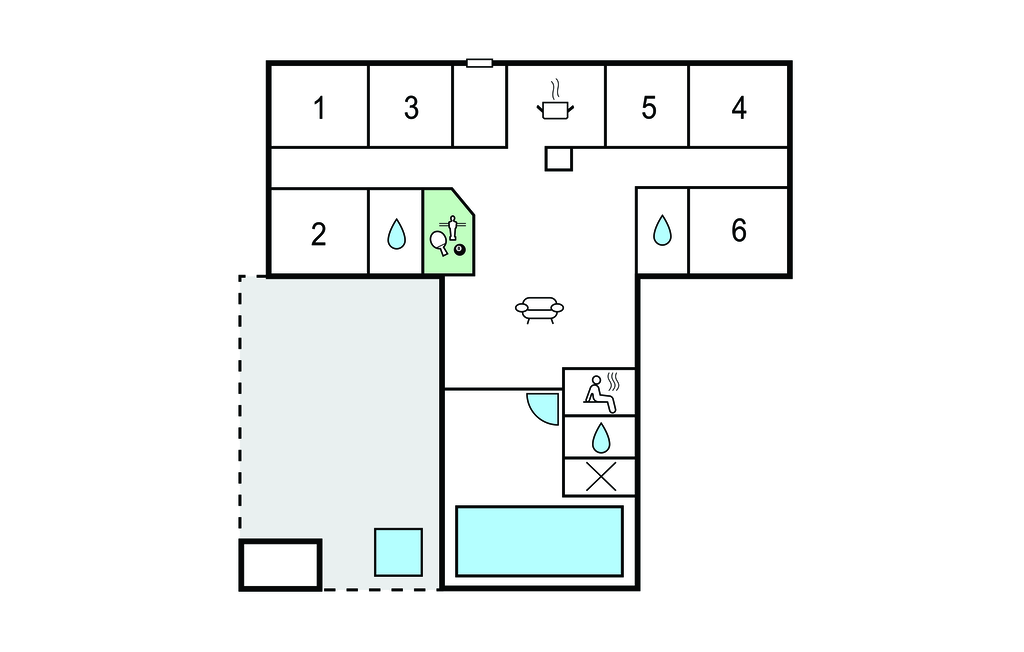 Domy wakacyjne - Vester Husby , Dania - C04663 