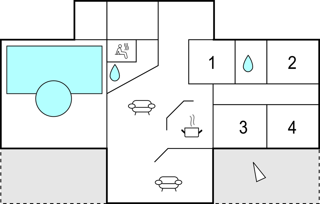 Feriehuse - Houvig , Danmark - C05010 