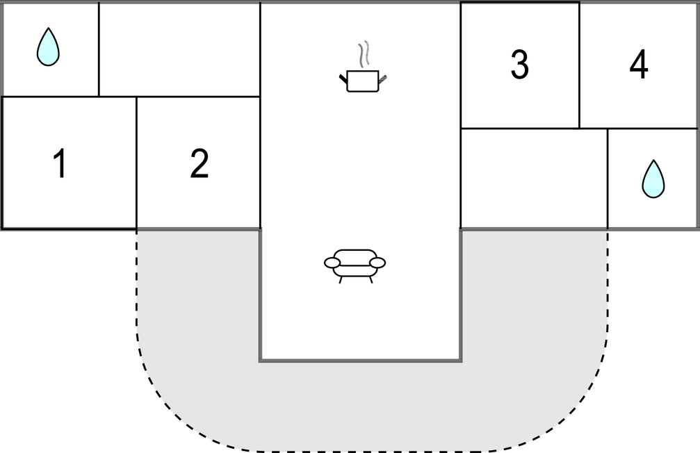 Feriehus - Houvig Strand , Danmark - C05116 