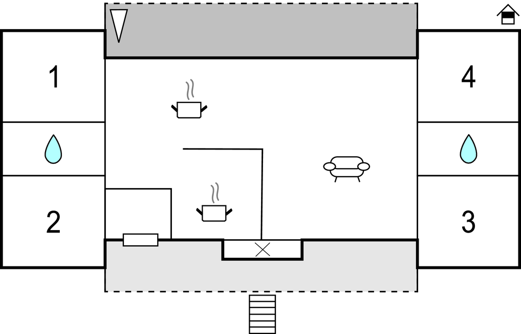 Feriehuse - Søndervig , Danmark - C06202 