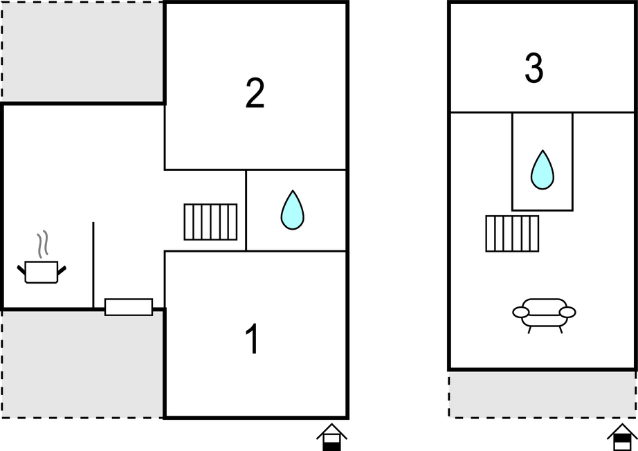 Feriehuse - Søndervig , Danmark - C06600 