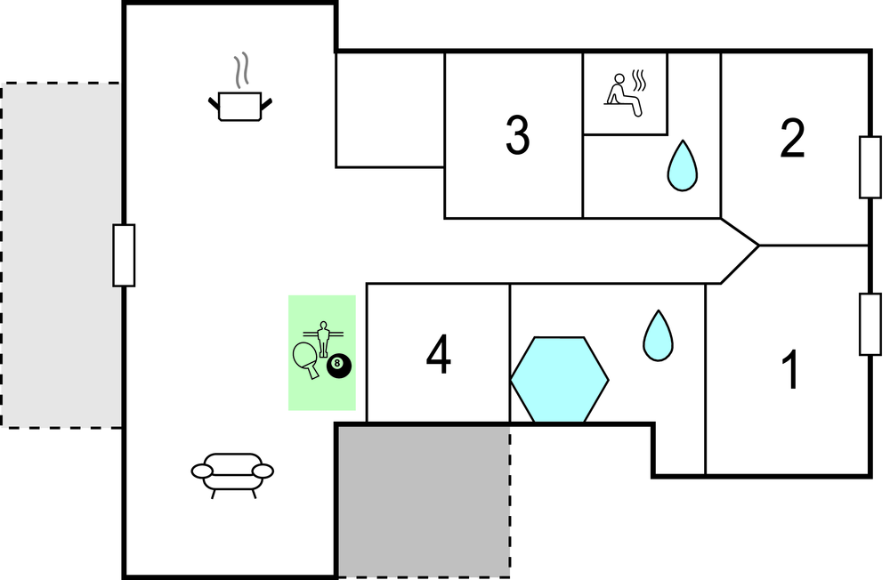 Feriehuse - Loddenhøj Strand , Danmark - C1041 