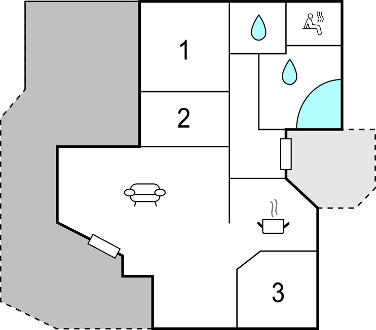 Semesterhus - Vemmingbund Strand , Danmark - C1044 
