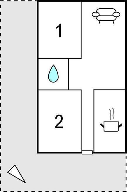 Semesterhus - Løjt Strand , Danmark - C1135 