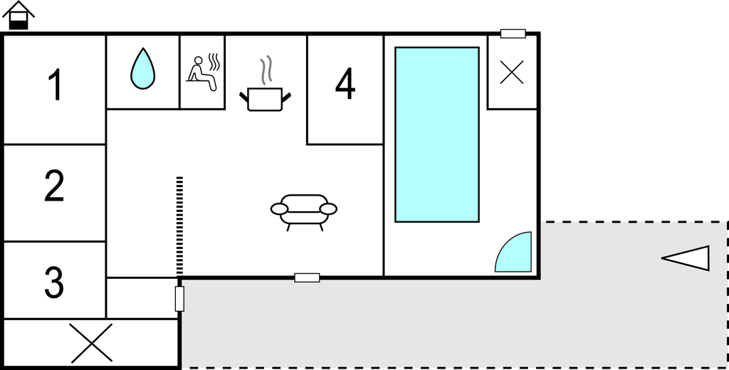 Feriehuse - Klegod , Danmark - C17623 