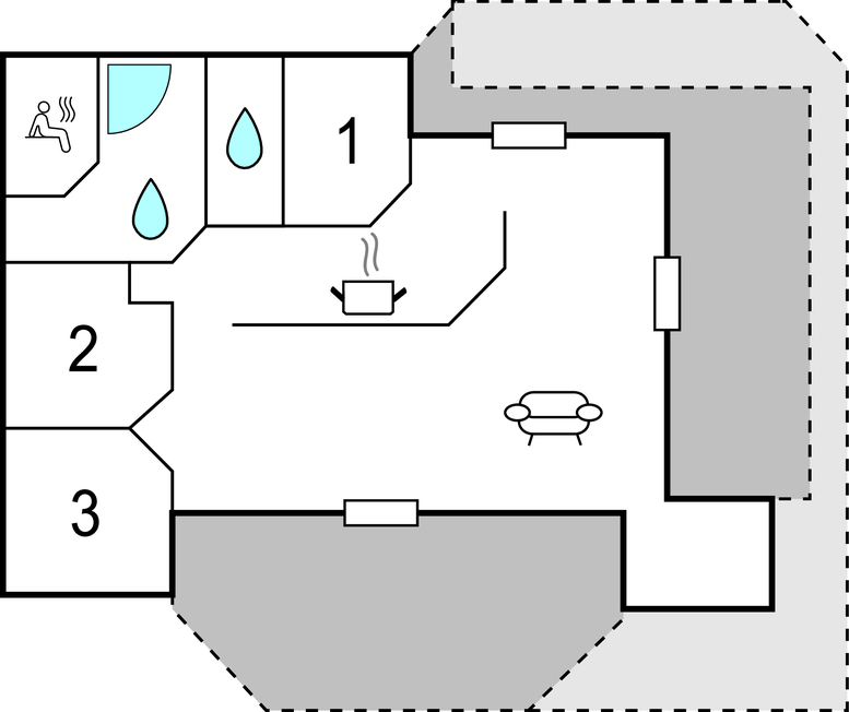 Semesterhus - Hejlsminde Strand , Danmark - C2037 