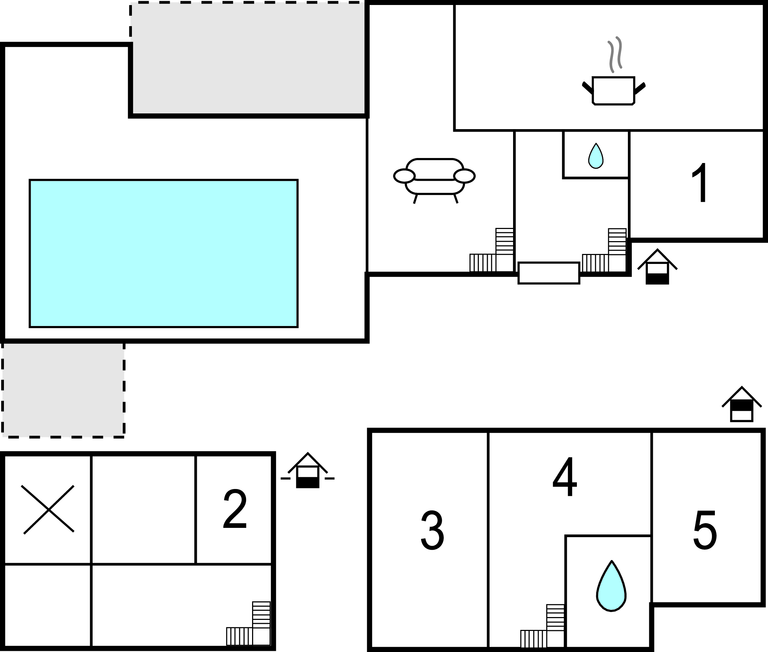 Semesterhus - Skærbæk Strand , Danmark - C2050 