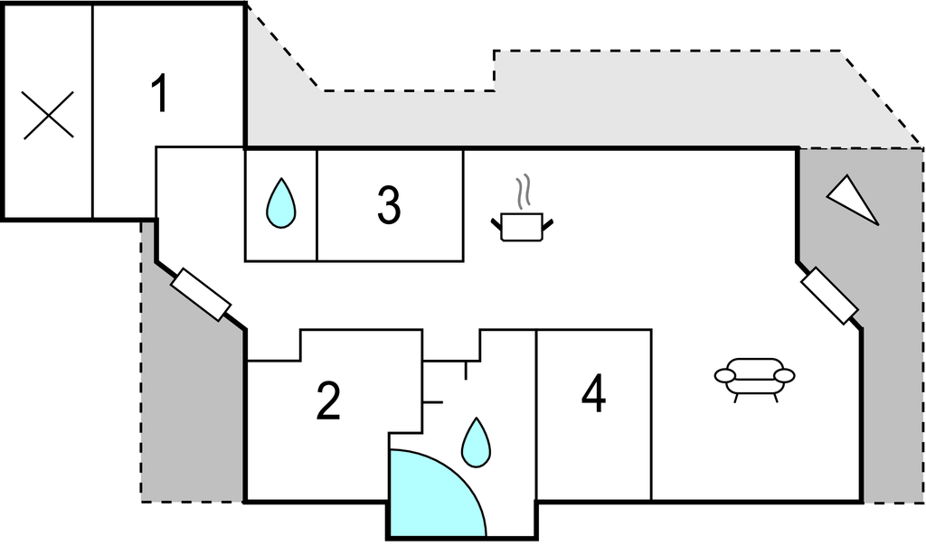 Ferienhaus - Råde Strand , Dänemark - C2062 