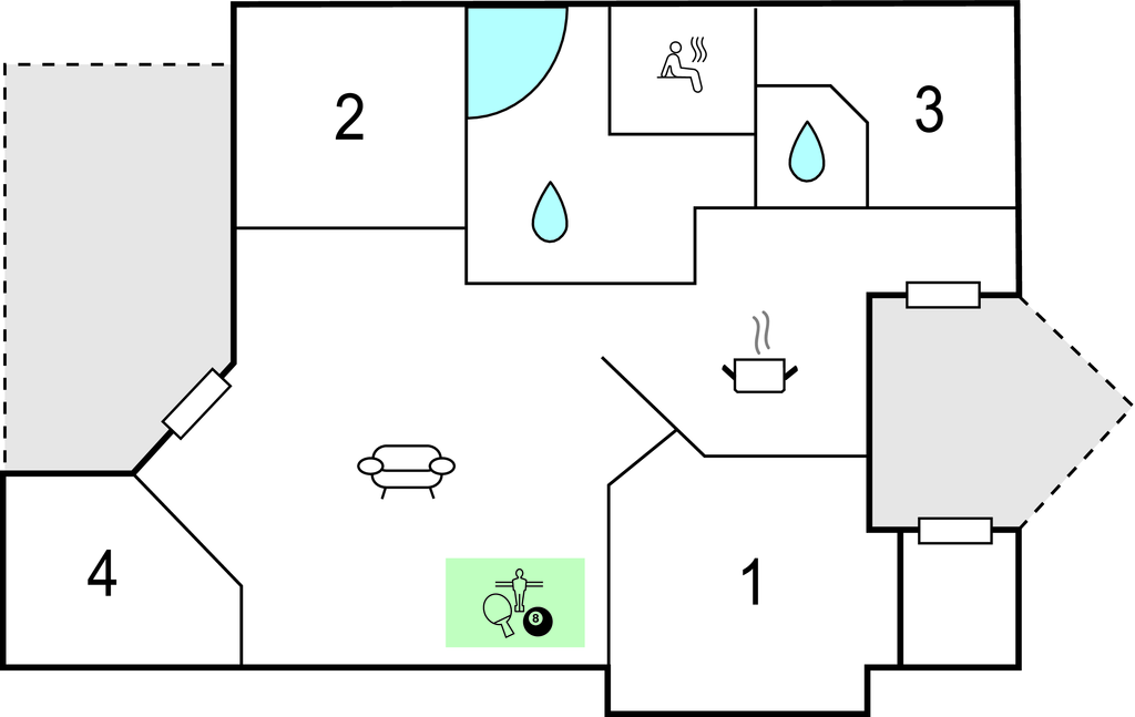 Ferienhaus - Flovt Strand , Dänemark - C2113 