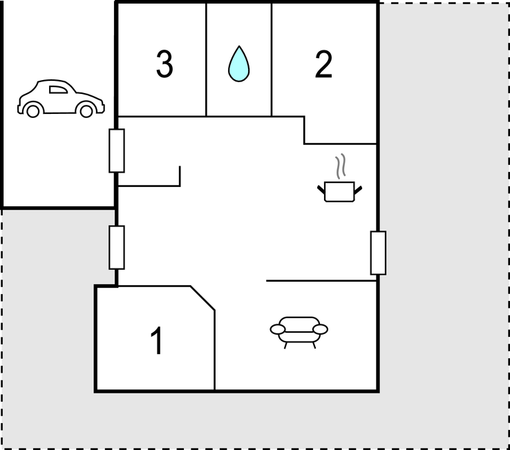 Feriehuse - Binderup Strand , Danmark - C2143 