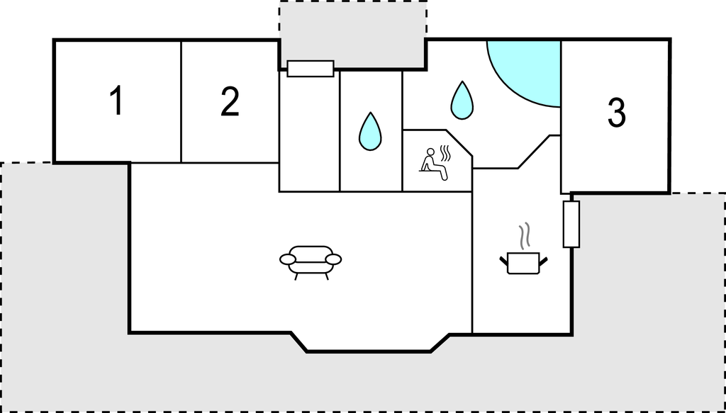 Semesterhus - Flovt Strand , Danmark - C2144 
