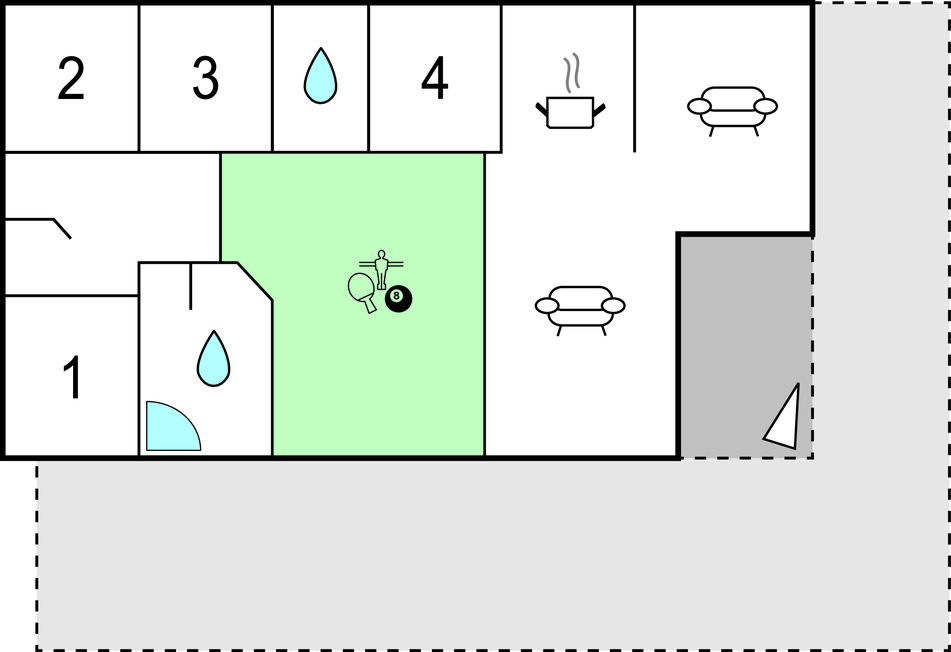 Feriehuse - Sandersvig Strand , Danmark - C2182 