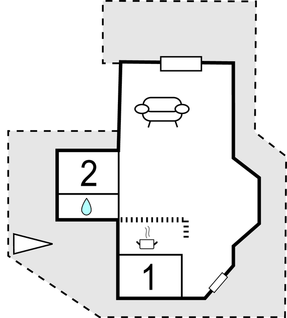 Ferienhaus - Sandersvig Strand , Dänemark - C2150 
