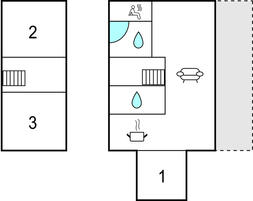 Semesterhus - Vesterlund , Danmark - C4010 