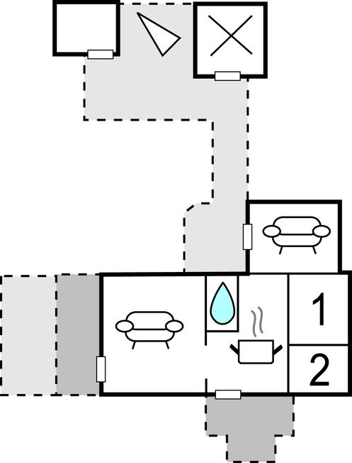 Feriehuse - Virksund Strand , Danmark - C5118 