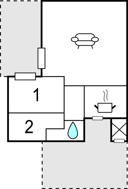 Ferienhaus - Trend Strand , Dänemark - C6211 