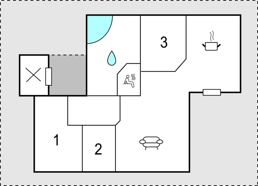 Feriehuse - Thorup Strand , Danmark - C7066 