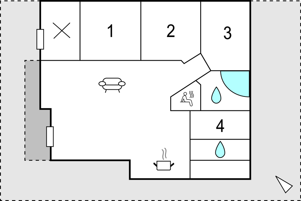 Ferienhaus - Lild Strand , Dänemark - C7084 