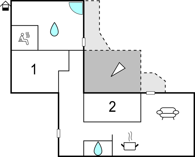Feriehuse - Nr. Fjand , Danmark - C71058 