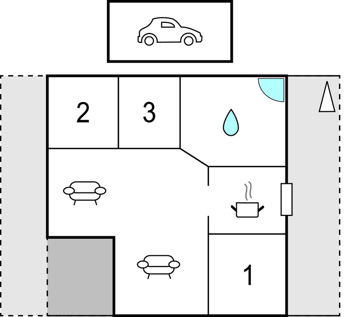Feriehuse - Fjand , Danmark - C71254 