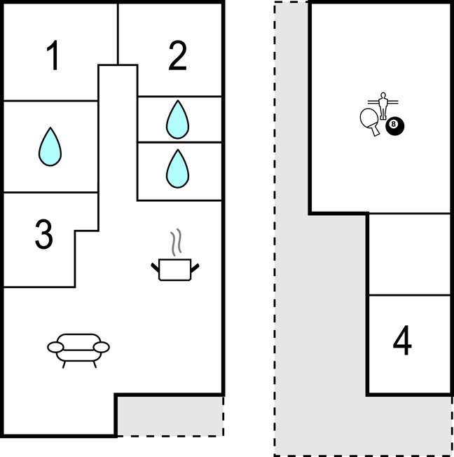 Ferienhaus - Nørhede Vest , Dänemark - C71460 