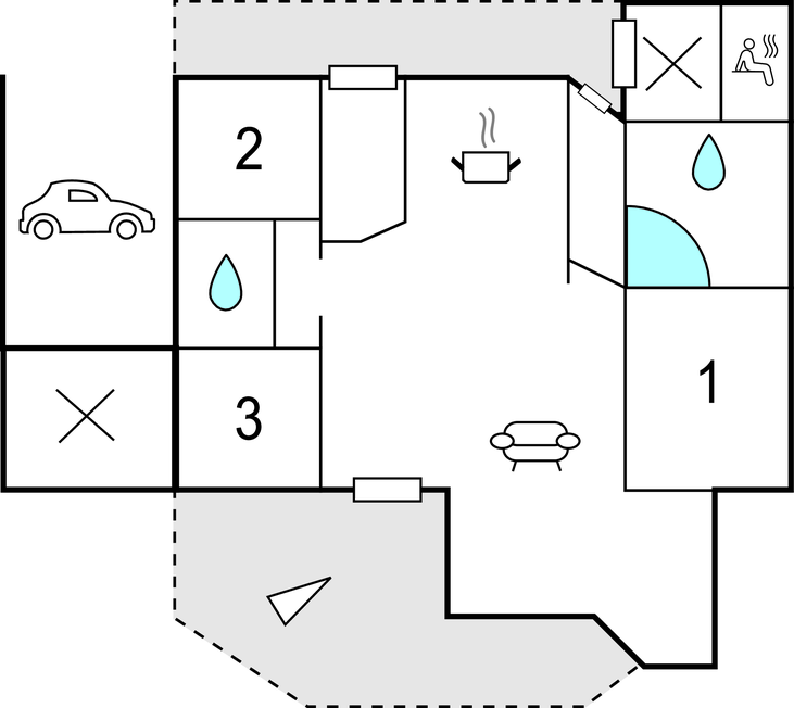 Ferienhaus - Thorup Strand , Dänemark - C7114 
