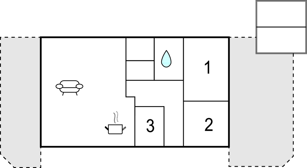 Feriehuse - Nørhede Øst , Danmark - C71541 