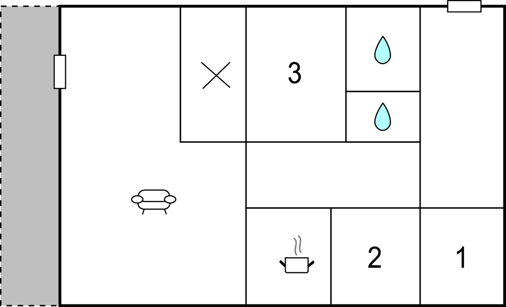 Feriehuse - Bækmarksbro , Danmark - C79406 
