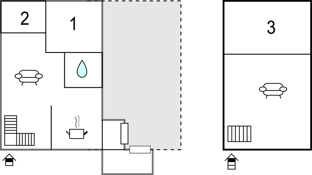 Feriehuse - Langerhuse , Danmark - C79409 