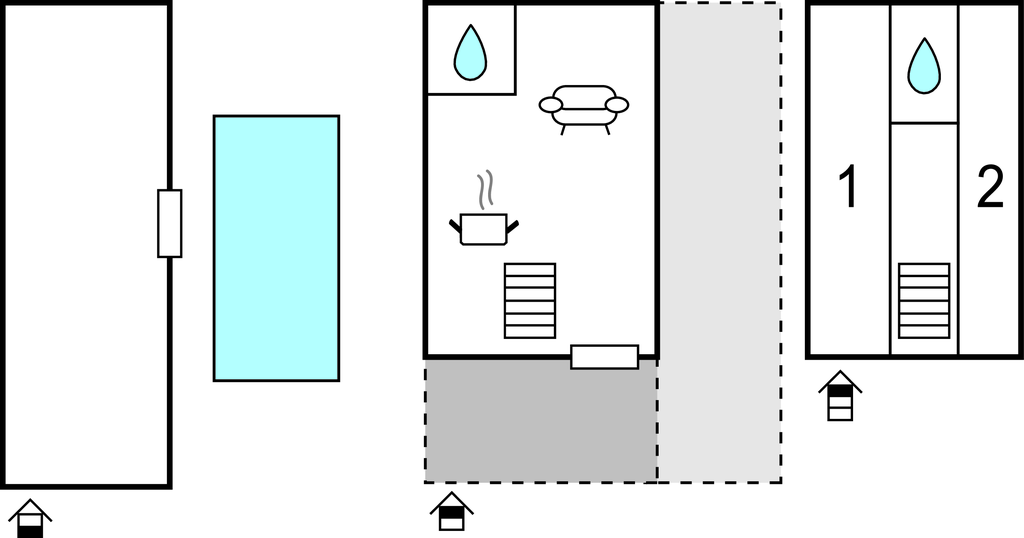 Semesterhus - Trstenik Puscanski , Kroatien - CCC203 