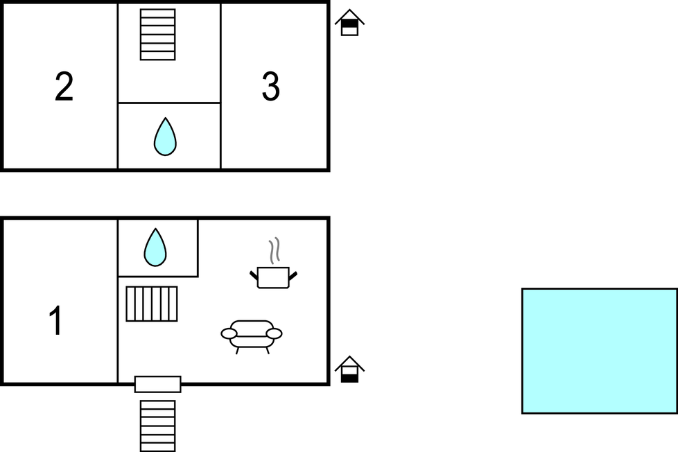 Feriehus - Popovaca-Mala Ludina , Kroatia - CCC258 