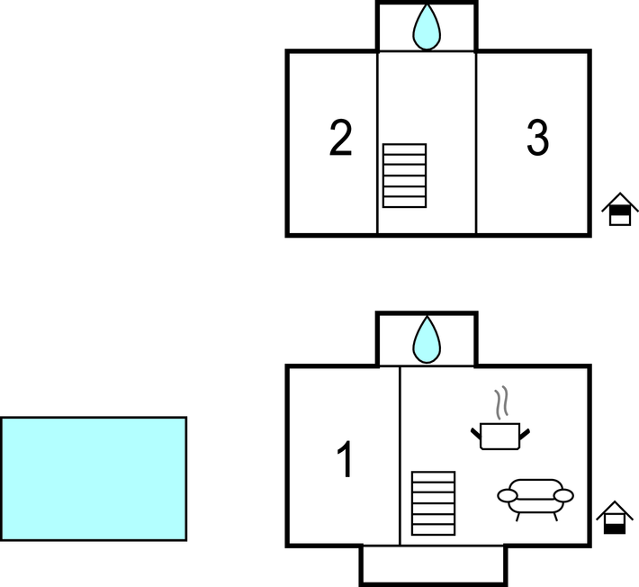 Feriehus - Popovaca-Mala Ludina , Kroatia - CCC259 