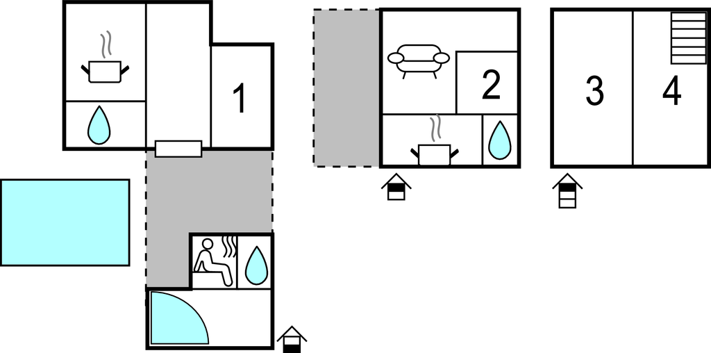 Feriehus - Bjelovar-Nova Diklenica , Kroatia - CCC271 