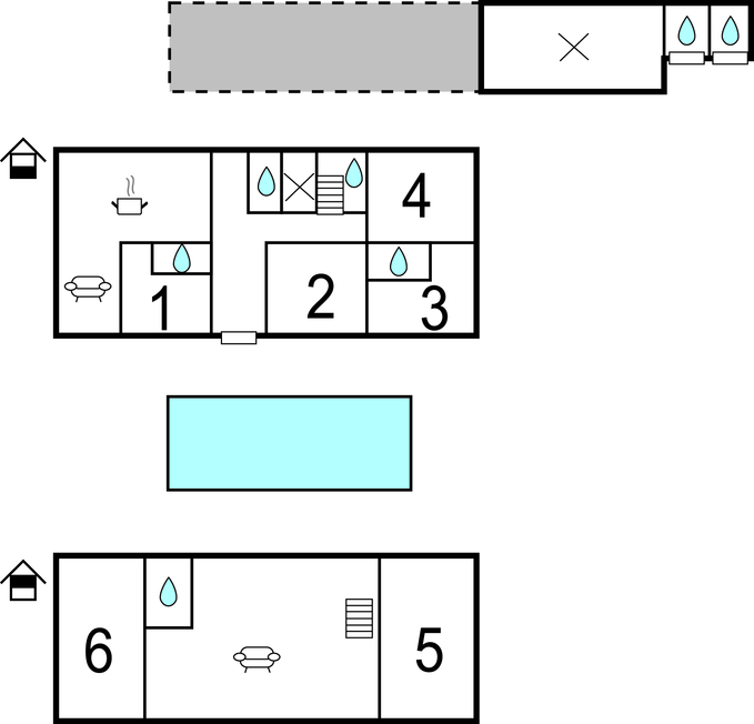 Feriehuse - Zagreb-Konjscina , Kroatien - CCC310 