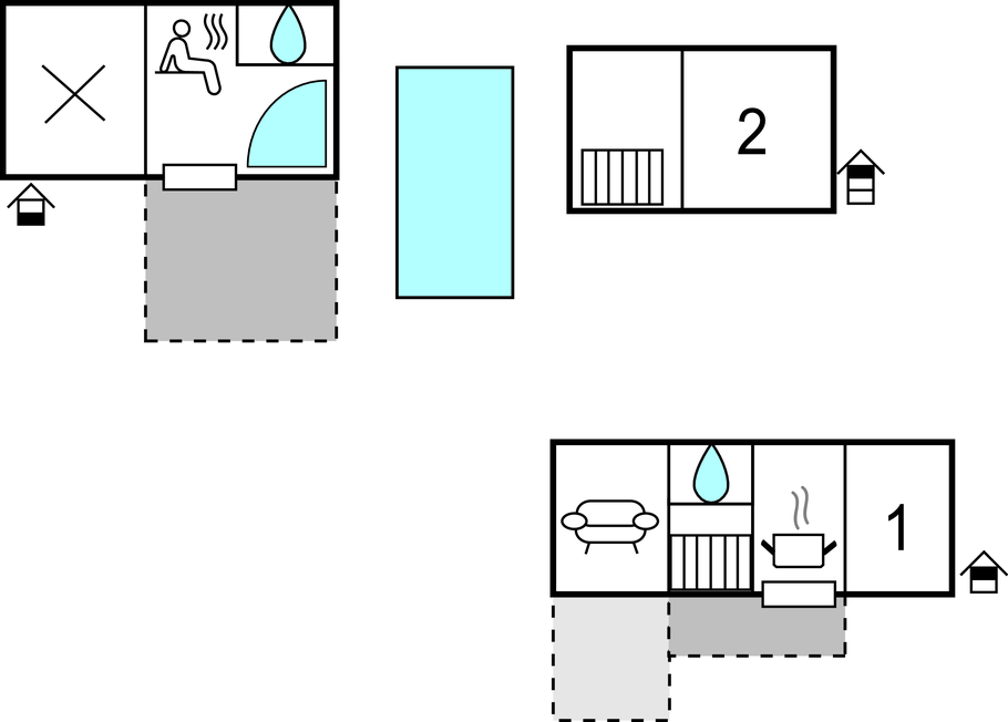 Feriehuse - Varazdin -Ljubesica , Kroatien - CCC324 