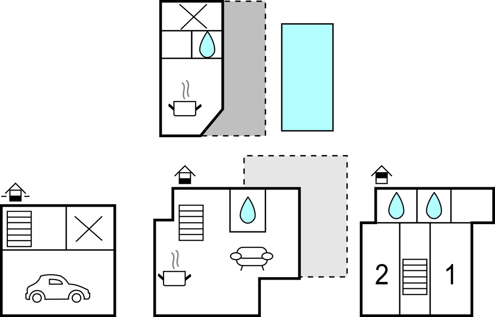 Feriehus - Varazdin Breg , Kroatia - CCC343 