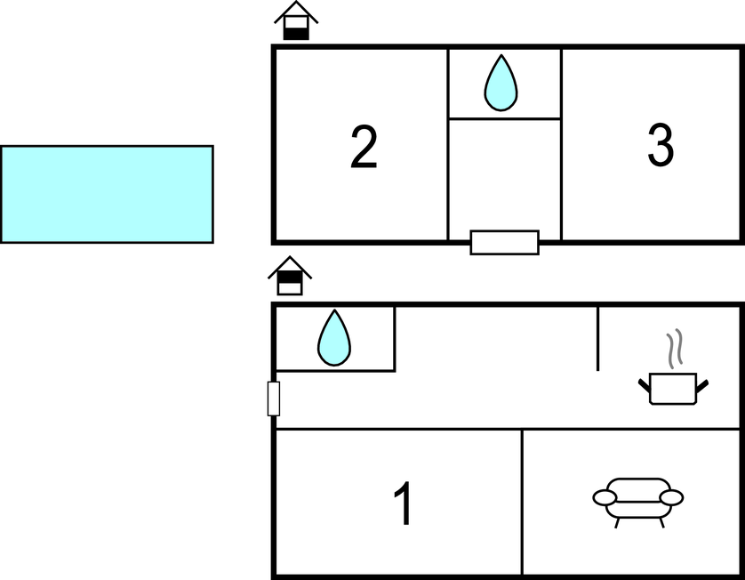 Feriehuse - Varazdin-Ludbreg , Kroatien - CCC054 
