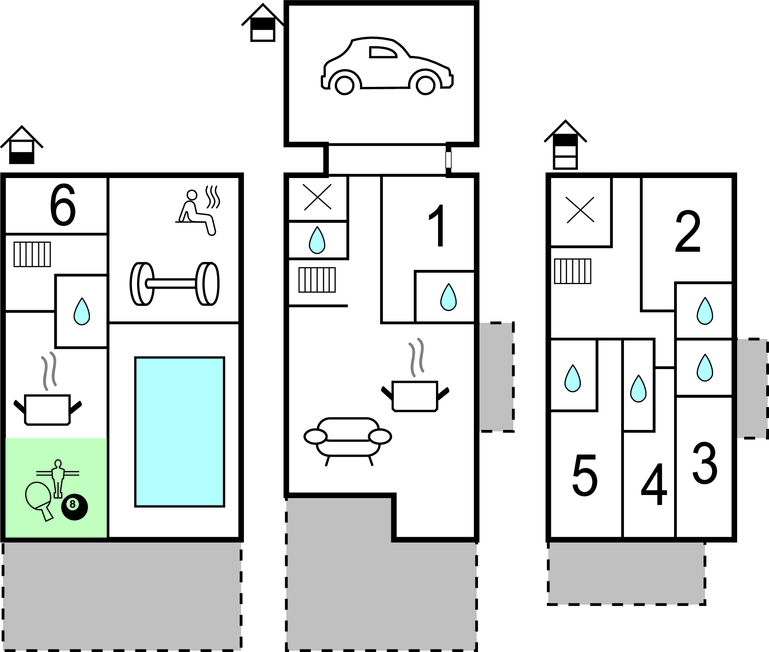 Feriehuse - Varazdin-Varazdinske Toplice , Kroatien - CCC077 