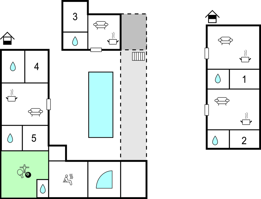 Semesterhus - Sisak-Repusnica , Kroatien - CCC118 
