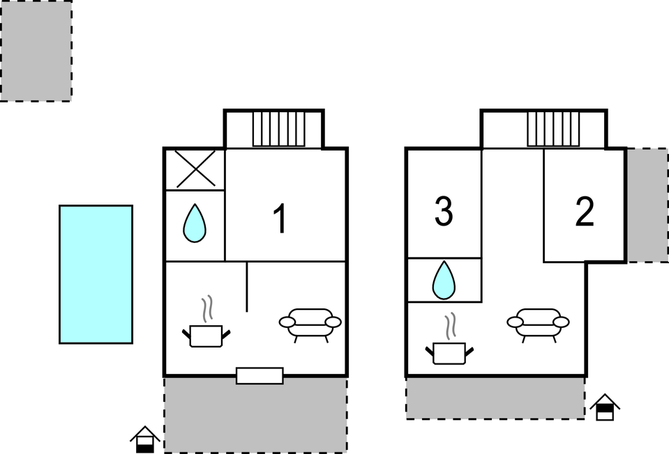 Feriehuse - Donje Taboriste-Slunj , Kroatien - CCC140 