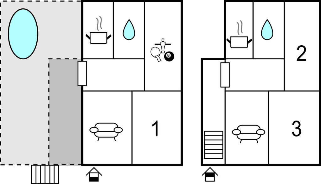 Feriehuse - Krapina-Harina Zlaka , Kroatien - CCC267 