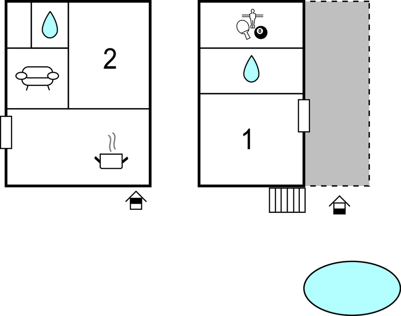 Semesterhus - Krapina - Pregrada , Kroatien - CCC278 