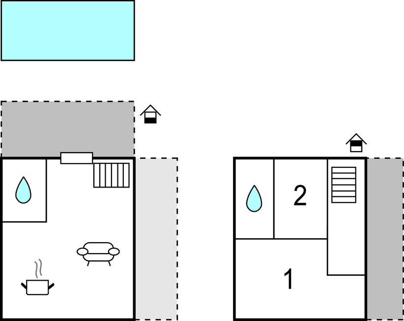 Feriehuse - VarazdinskeToplice Martinkovec , Kroatien - CCC420 