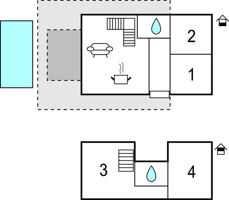 Feriehuse - Zagreb-Jastrebarsko , Kroatien - CCC431 