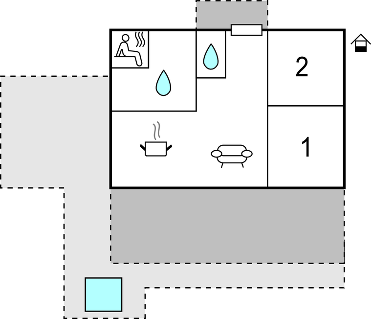 Feriehuse - Trakoscan , Kroatien - CCC435 